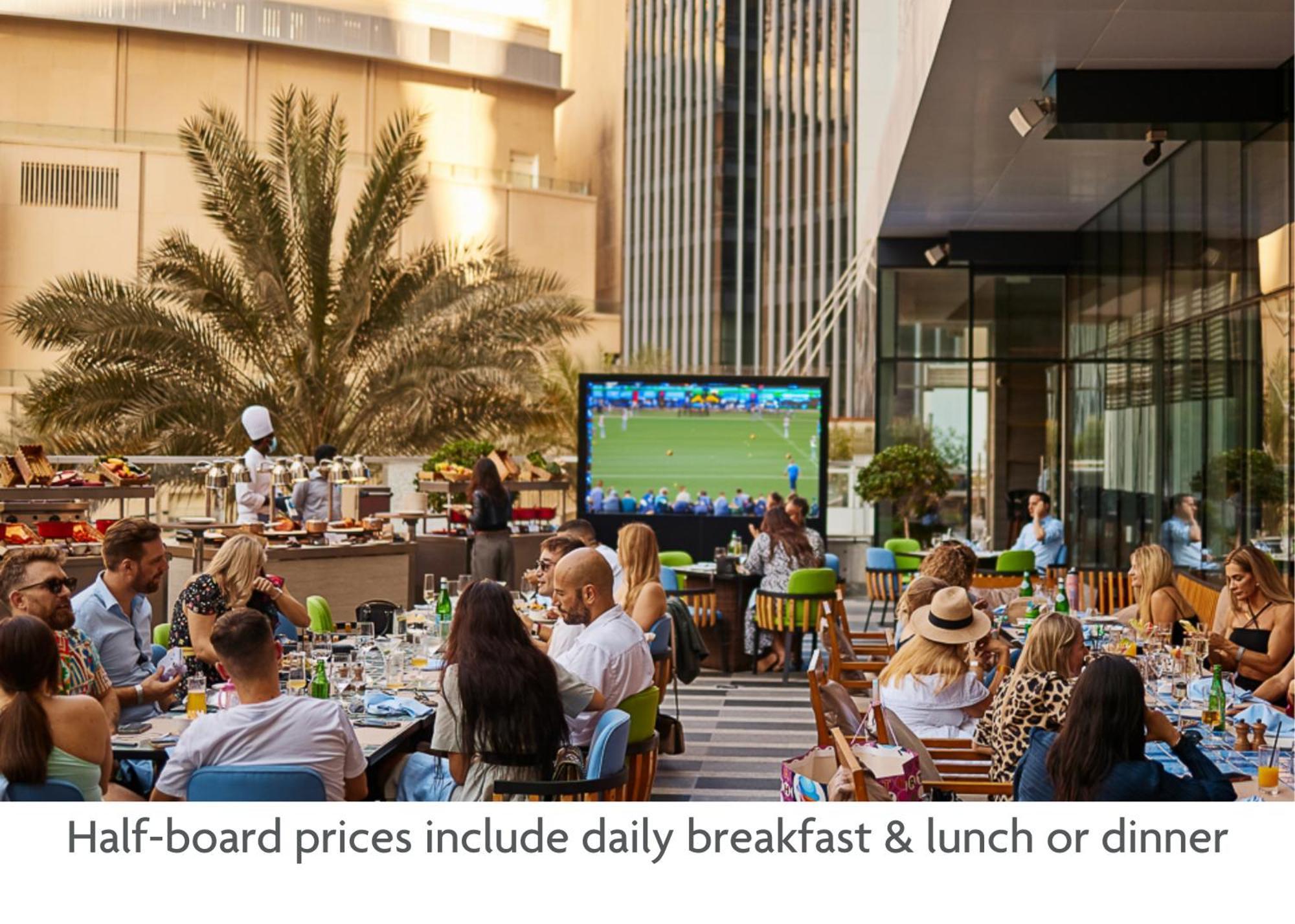Crowne Plaza Dubai Marina By Ihg Hotel Екстериор снимка The Terrace